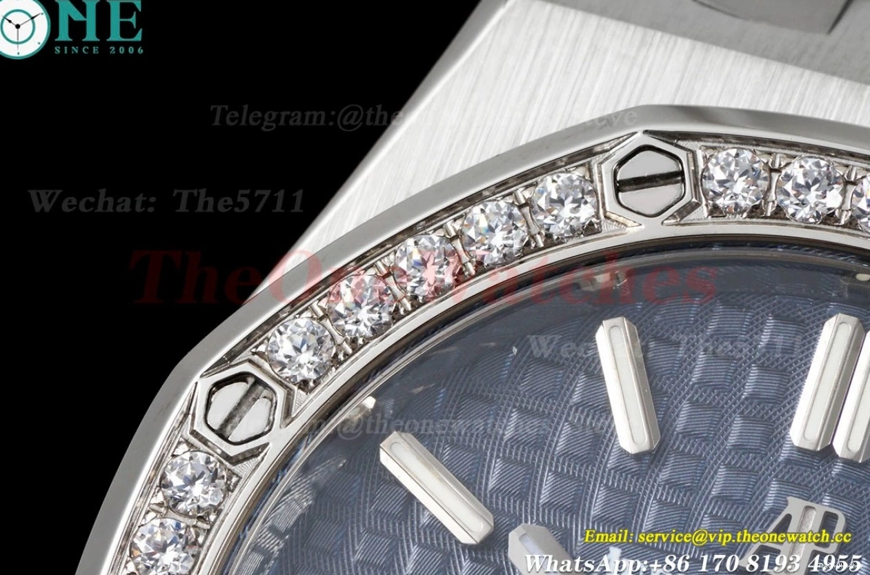 Dial Royal Swiss Blue SS 8F 33mm SS Ladies Oak Quartz 0226